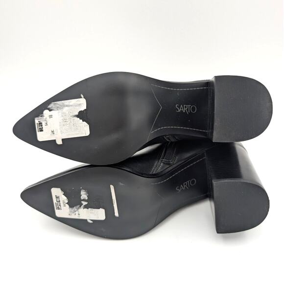 Sarto by Franco Sarto Ticada Pointed Toe Bootie Women's Black Size US10M EU41 - Picture 6 of 13